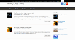 Desktop Screenshot of infinityloopmusic.com